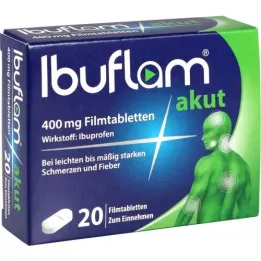 IBUFLAM acute filmomhulde tabletten van 400 mg, 20 st
