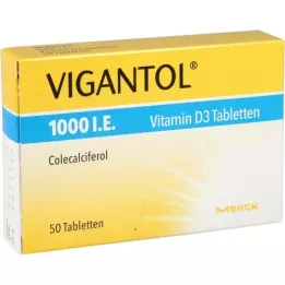 [1.000 i.U. vitamine D3 tabletten, 50 st